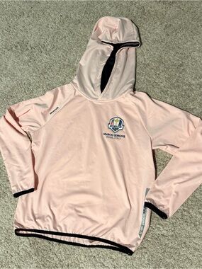 Marco Simone Ryder Cup 2023 Light Pink Hooded Pullover youth 10-12